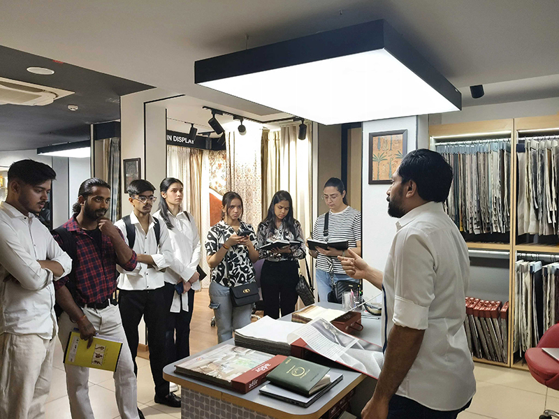 Lighting design showroom